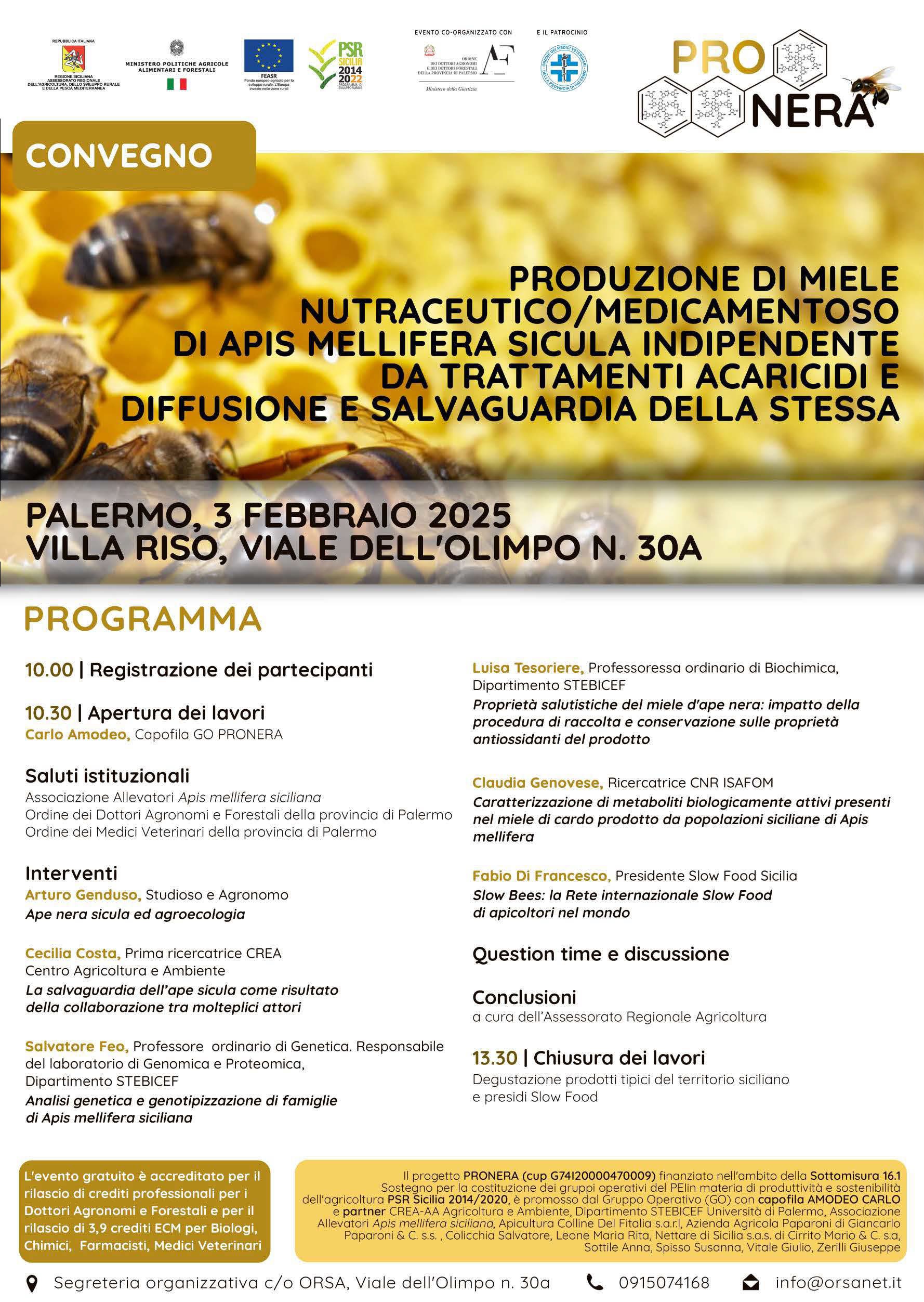PRODUZIONE DI MIELE NUTRACEUTICO/MEDICAMENTOSO DI APIS MELLIFERA SICULA INDIPENDENTE DA TRATTAMENTI ACARICIDI E DIFFUSIONE E SALVAGUARDIA DELLA STESSA